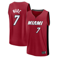 Seanshop M.Heat #7 Kel'el Ware  Red Fast Break Player Jerseys - Statement Edition