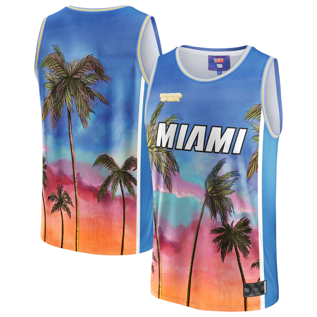 Seanshop M.Heat  & KidSuper Studios by  Blue Hometown Jerseys