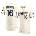 Seanshop M.Twins #16 Austin Martin Player Cream Home Limited Elite Stitched Jerseys