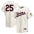 M.Twins #25 Byron Buxton Cream seanshop 2026 Field of Dreams Stadium Stitched Jerseys