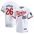 Seanshop M.Twins #26 Max Kepler Player White Home Limited Stitched Jerseys