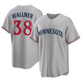 Seanshop M.Twins #38 Matt Wallner Player Gray Game Limited Home Stitched Jerseys