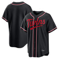 Seanshop M.Twins ## Twins Blank Player Black Fashion Out Home Limited Stitched Jerseys