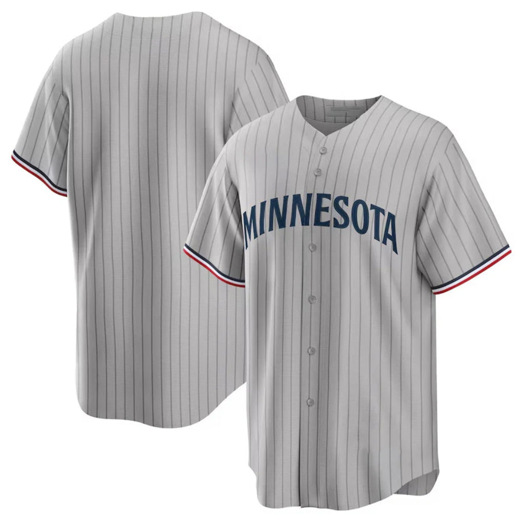 Seanshop M.Twins ## Twins Blank Player Gray Game Limited Home Stitched Jerseys