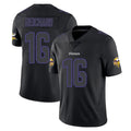 Seanshop M.Vikings #16 Will Reichard Player Black Impact LImited Home Game Stitched Jerseys