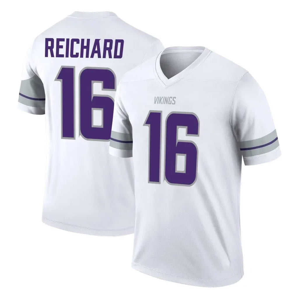 Seanshop M.Vikings #16 Will Reichard Player White Alternate Legend Home Game Stitched Jerseys