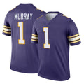 Seanshop M.Vikings #1 Kyler Murray Player Purple Limited Classic Home Game Stitched Jerseys