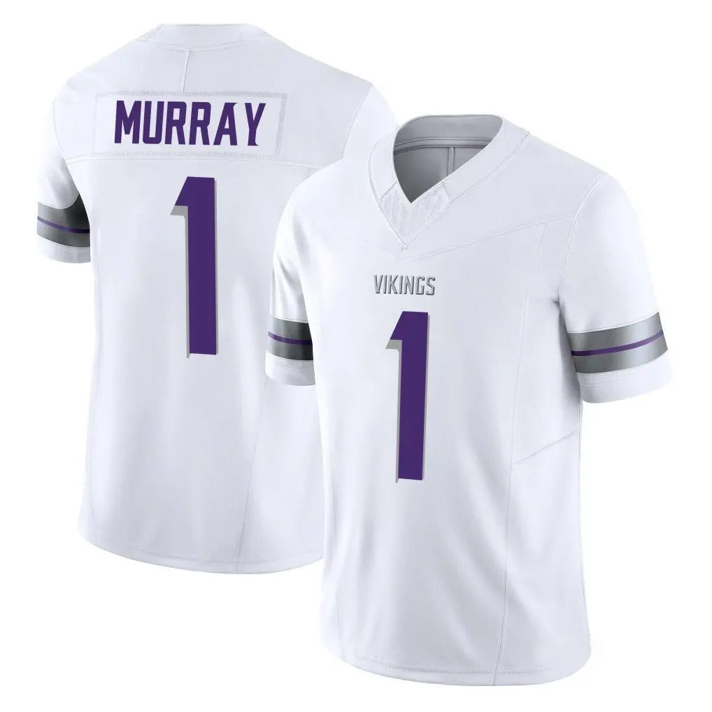 Seanshop M.Vikings #1 Kyler Murray Player White Limited Alternate Vapor F.U.S.E. Home Game Stitched Jerseys