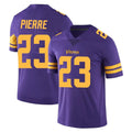 Seanshop M.Vikings #23 James Pierre Player Purple Limited Color Rush Home Game Stitched Jerseys