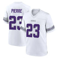 Seanshop M.Vikings #23 James Pierre Player White Alternate Home Game Stitched Jerseys