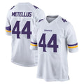 Seanshop M.Vikings #44 Josh Metellus Player White Home Game Stitched Jerseys