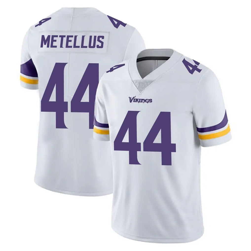 Seanshop M.Vikings #44 Josh Metellus Player White Limited Vapor Untouchable Home Game Stitched Jerseys