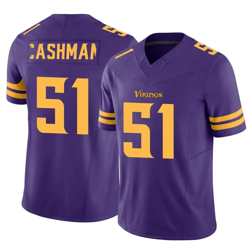 Seanshop M.Vikings #51 Blake Cashman Player Purple Limited Alternate Vapor F.U.S.E. Home Game Stitched Jerseys