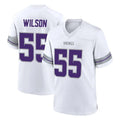 Seanshop M.Vikings #55 Eric Wilson Player White Alternate Home Game Stitched Jerseys