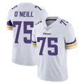 Seanshop M.Vikings #75 Brian O'Neill Player White Limited Vapor Untouchable Home Game Stitched Jerseys