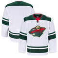 Seanshop M.Wild White Away Authentic Pro Jerseys
