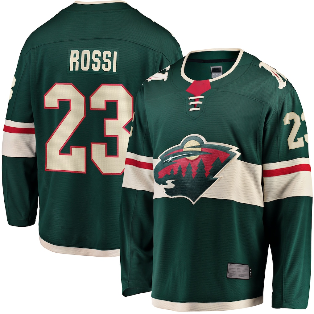 Seanshop M.Wild #23 Marco Rossi Green Home Breakaway Player Jerseys