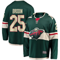 Seanshop M.Wild #25 Jonas Brodin Green Breakaway Jerseys