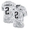 Seanshop NE.Patriots #2 Harold Landry III Player Arctic Camo Salute To Service Limited Game Stitched Jerseys