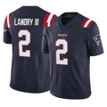 Seanshop NE.Patriots #2 Harold Landry III Player Navy Limited Vapor F.U.S.E. Home Game Stitched Jerseys