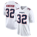 Seanshop NE.Patriots #32 TreVeyon Henderson Player White Fashion Limited Home Game Stitched Jerseys