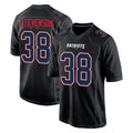 Seanshop NE.Patriots #38 Rhamondre Stevenson Player Carbon Fashion Limited Home Game Stitched Jerseys