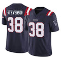Seanshop NE.Patriots #38 Rhamondre Stevenson Player Navy Limited Vapor F.U.S.E. Home Game Stitched Jerseys