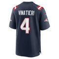 NE.Patriots #4 Adam Vinatieri Navy  Team Retired Game Stitched Jerseys