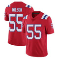 Seanshop NE.Patriots #55 Jared Wilson Player Red Vapor Untouchable Home Game Stitched Jerseys