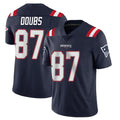 Seanshop NE.Patriots #87 Romeo Doubs Player Navy Vapor Untouchable Home Game Stitched Jerseys