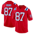 Seanshop NE.Patriots #87 Romeo Doubs Player Red Home Game Stitched Jerseys