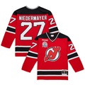 Seanshop NJ.Devils #27 Scott Niedermayer Mitchell & Ness Red Big & Tall 199900 Blue Line 2.0 Jerseys