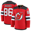 Seanshop NJ.Devils #86 Jack Hughes Red Home Premium Jerseys