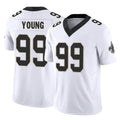 Seanshop NO.Saints #99 Chase Young Player White Limited Vapor F.U.S.E. Home Game Stitched Jerseys