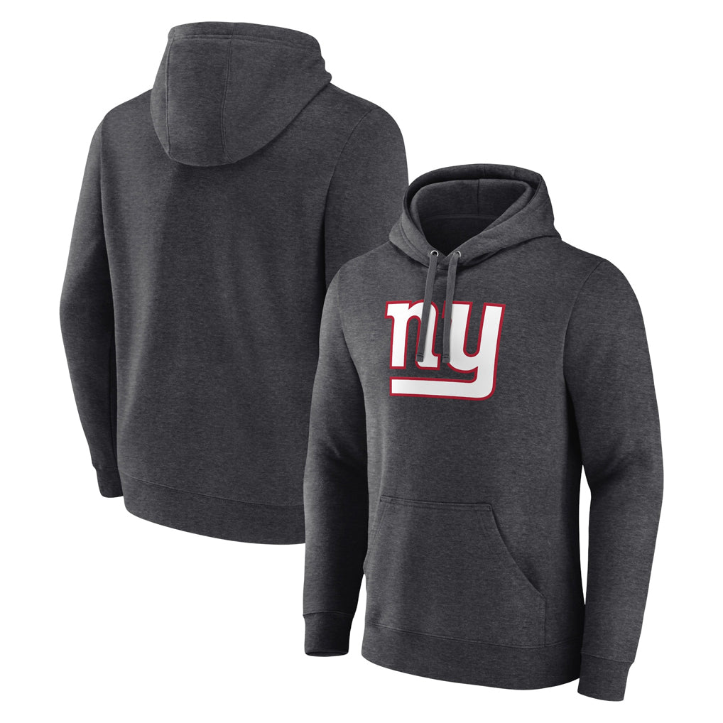 Seanshop NY.Giants Gray LOGO Pullover Hoodies Limited Game Blank Player Stitched Jerseys