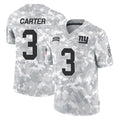 Seanshop NY.Giants #3 Abdul Carter Player Arctic Camo Salute To Service Limited Game Stitched Jerseys