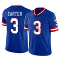 Seanshop NY.Giants #3 Abdul Carter Player Royal Classic Vapor Home Game Stitched Jerseys