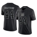 Seanshop NY.Giants #44 Cam Skattebo Player Black Limited Reflective Home Game Stitched Jerseys