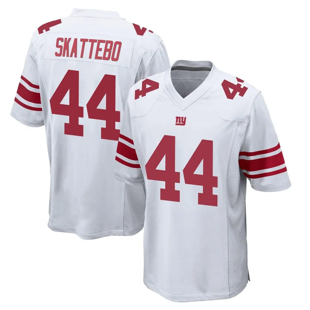 Seanshop NY.Giants #44 Cam Skattebo Player White Home Game Stitched Jerseys
