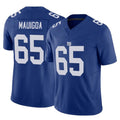 Seanshop NY.Giants #65 Francis Mauigoa Player Royal Limited Vapor F.U.S.E. Home Game Stitched Jerseys