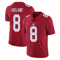 Seanshop NY.Giants #8 Jevon Holland Player Red Limited Vapor Untouchable Home Game Stitched Jerseys