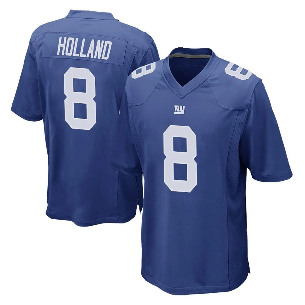 Seanshop NY.Giants #8 Jevon Holland Player Royal Home Game Stitched Jerseys