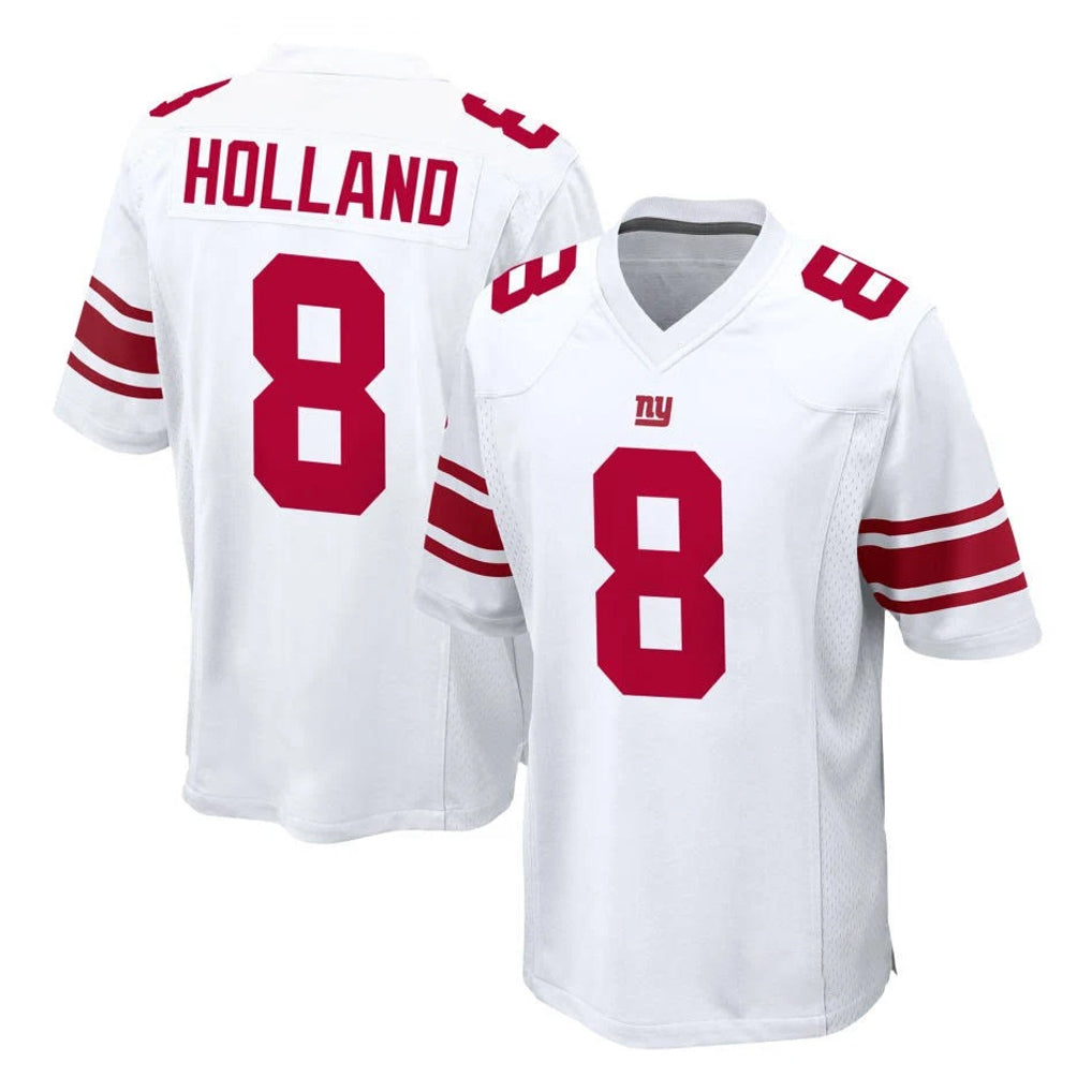 Seanshop NY.Giants #8 Jevon Holland Player White Home Game Stitched Jerseys