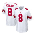 Seanshop NY.Giants #8 Jevon Holland Player White Home Game Stitched Jerseys