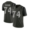 Seanshop NY.Jets #74 Olu Fashanu Player Green Limited 2025 Rivalries Collection Home Game Stitched Jerseys