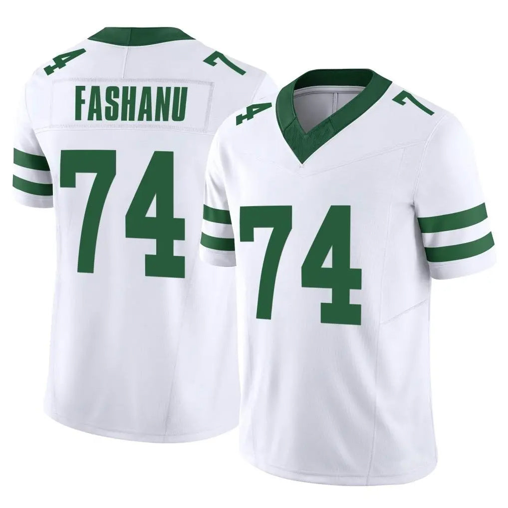 Seanshop NY.Jets #74 Olu Fashanu Player White Legacy Limited Vapor F.U.S.E. Home Game Stitched Jerseys