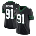 Seanshop NY.Jets #91 Jowon Briggs Player Black Limited Legacy Vapor F.U.S.E. Home Game Stitched Jerseys