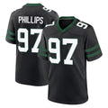 Seanshop NY.Jets #97 Harrison Phillips Player Black Legacy Home Game Stitched Jerseys