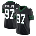 Seanshop NY.Jets #97 Harrison Phillips Player Black Limited Legacy Vapor F.U.S.E. Home Game Stitched Jerseys