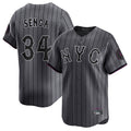 Seanshop NY.Mets #34 Kodai Senga Player Gray City Connect Limited Stitched Jerseys